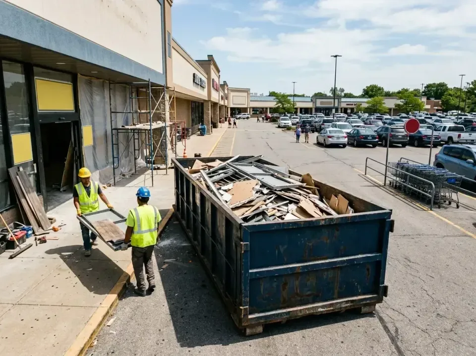 retail-store-renovation-debris-003 — frequently asked questions, Roll-off Dumpster Rentals in Forrest City, AR